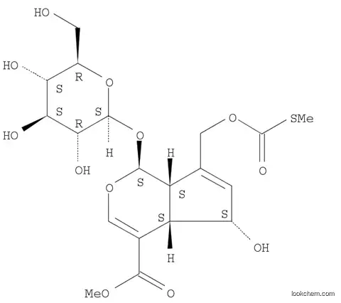 Molecular Structure of 122413-01-8 (Methyl paederosidate)